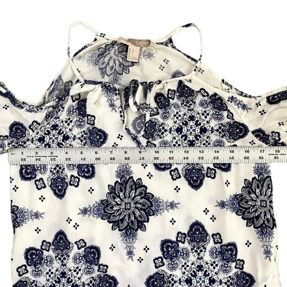 🍁 3/$25 🍁 Forever 21 Floral Off Shoulder Bell Sleeve Summer Dress | Small - Picture 9 of 12